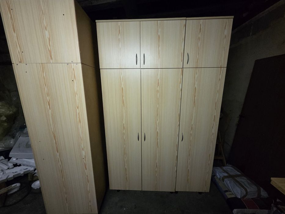 Duża szafa z witryną 240x60x230