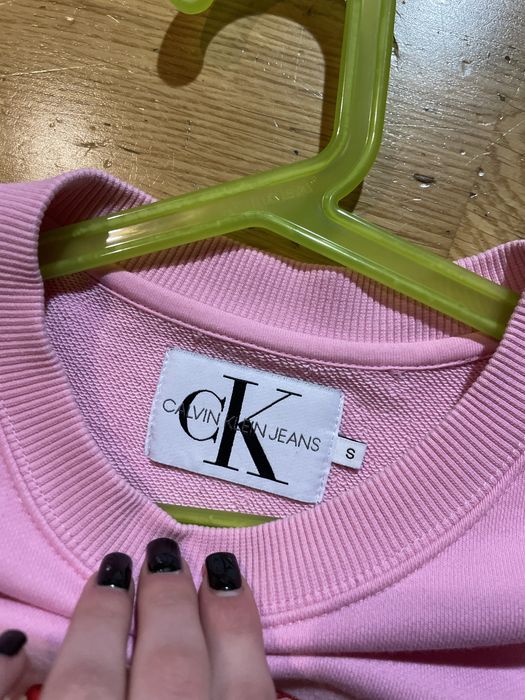 Світшот рожевий calvin klein jeans,худи