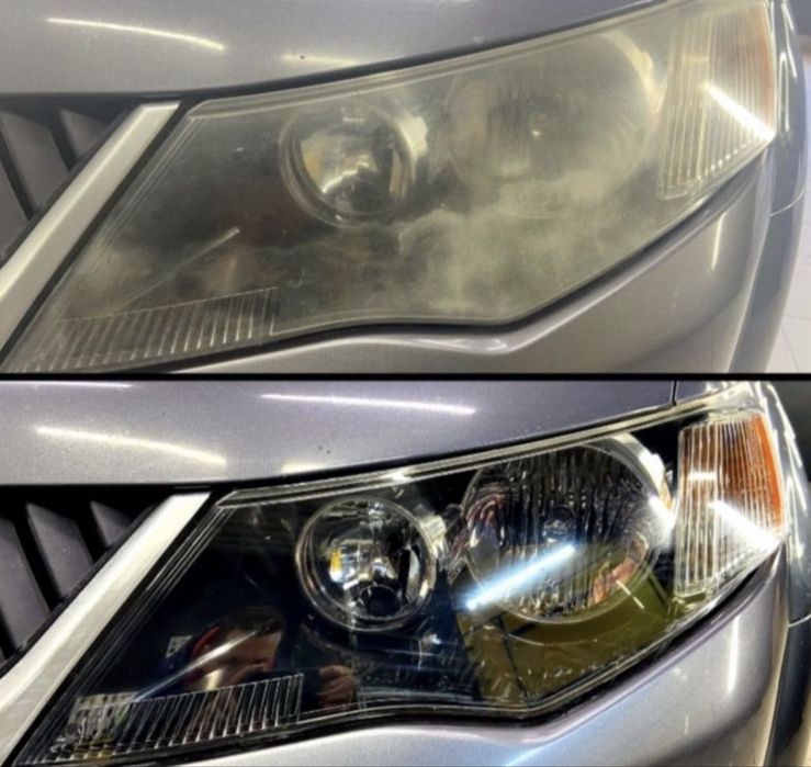 Полірування фар авто • Полировка автомобильных фар