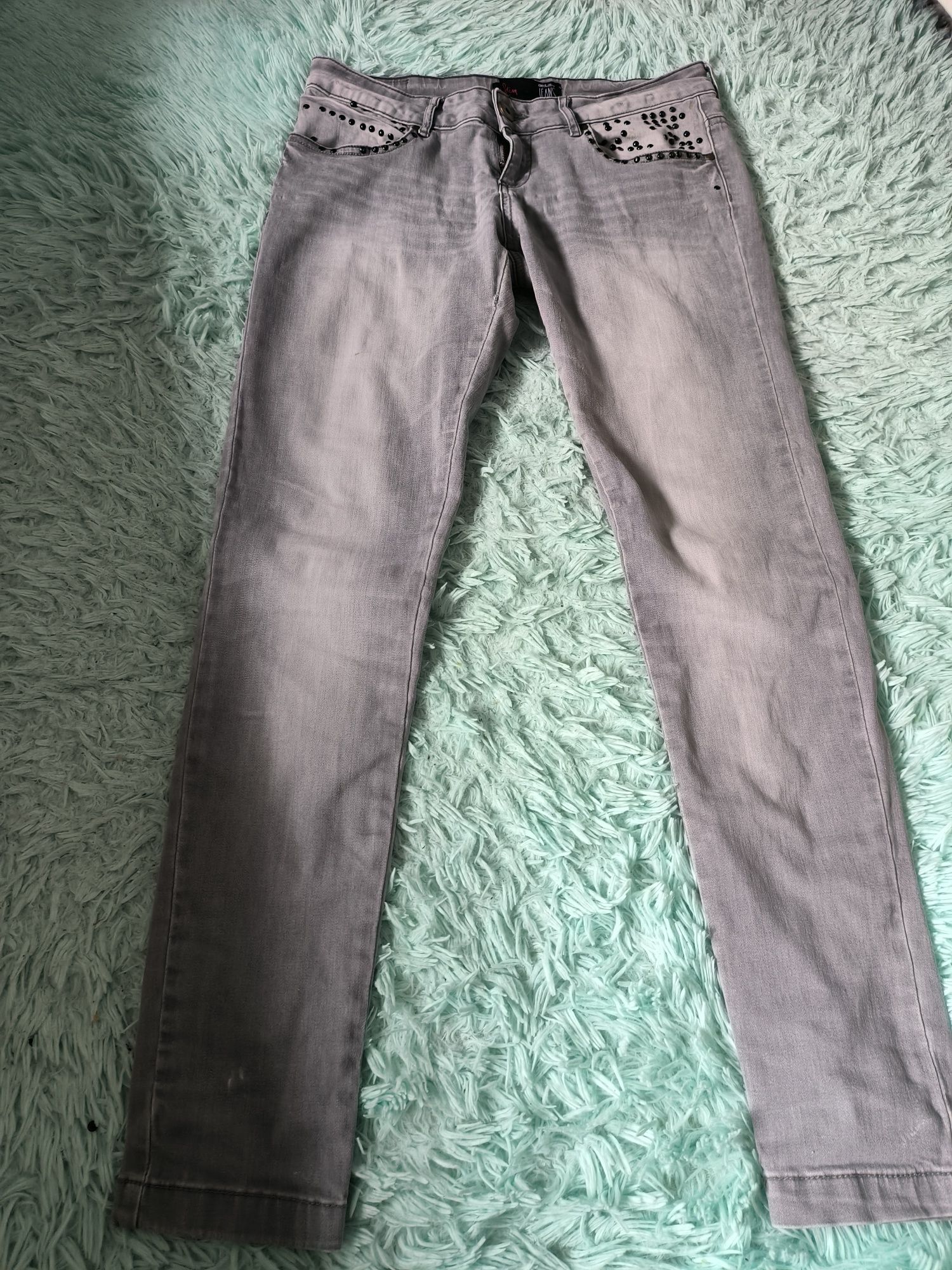 Spodnie jeansowe M 38