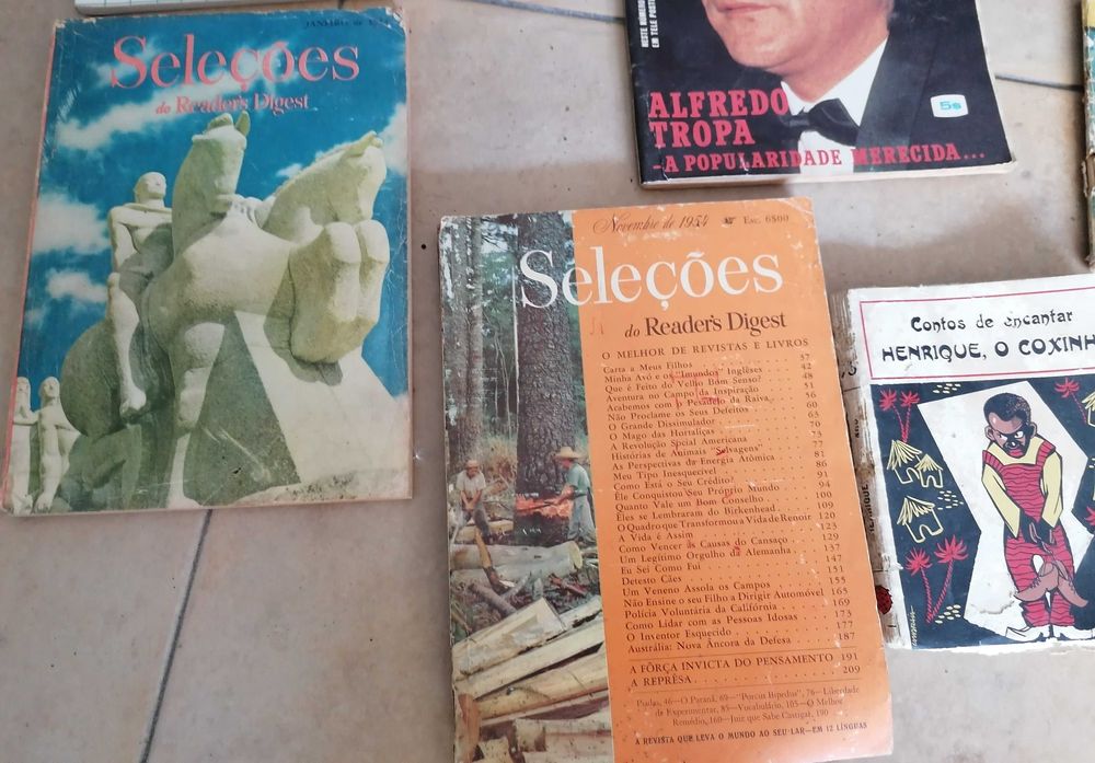 Revistas muito antigas, o lote por 5€
