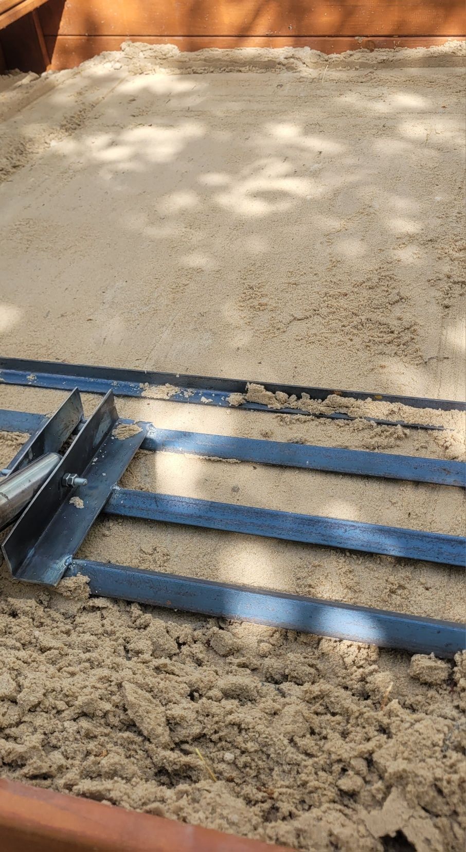 Niwelator terenu Idealny do założenia trawników SOLIDNY Kątowniki 3mm