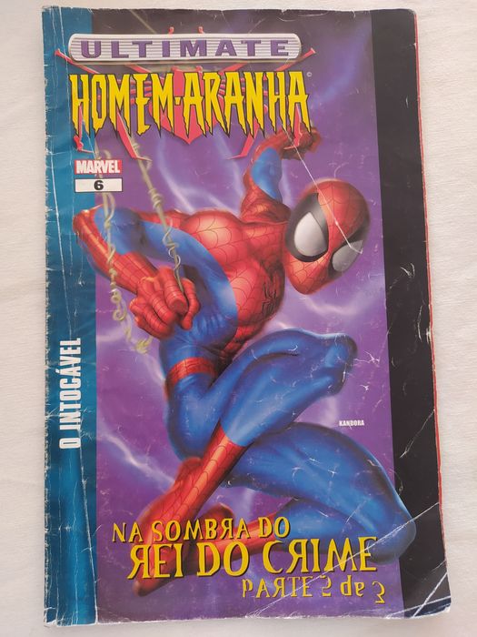 Homem Aranha. Marvel 6. Na sombra do rei do crime. 2004