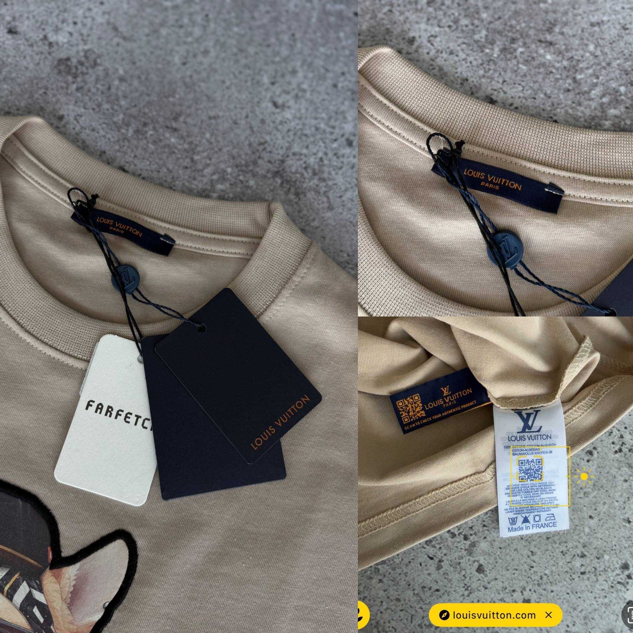 Футболка Louis Vuitton з принтом