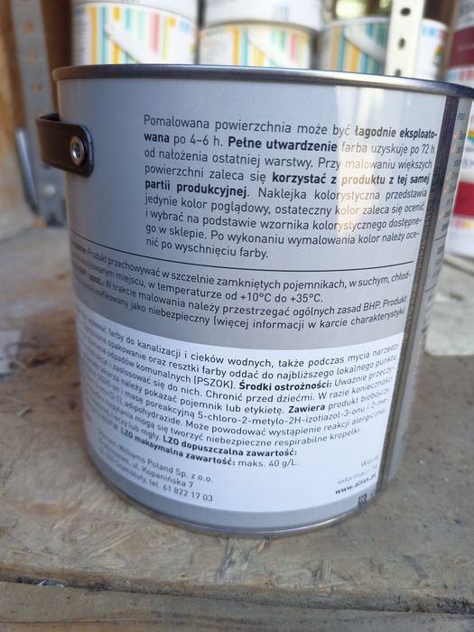 Altax farba do podłóg betonowych Antypoślizgowa 4 kolory puszki 2,5L