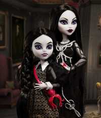 Monster High Skullector Addams Family Lalki Wednesday Morticia