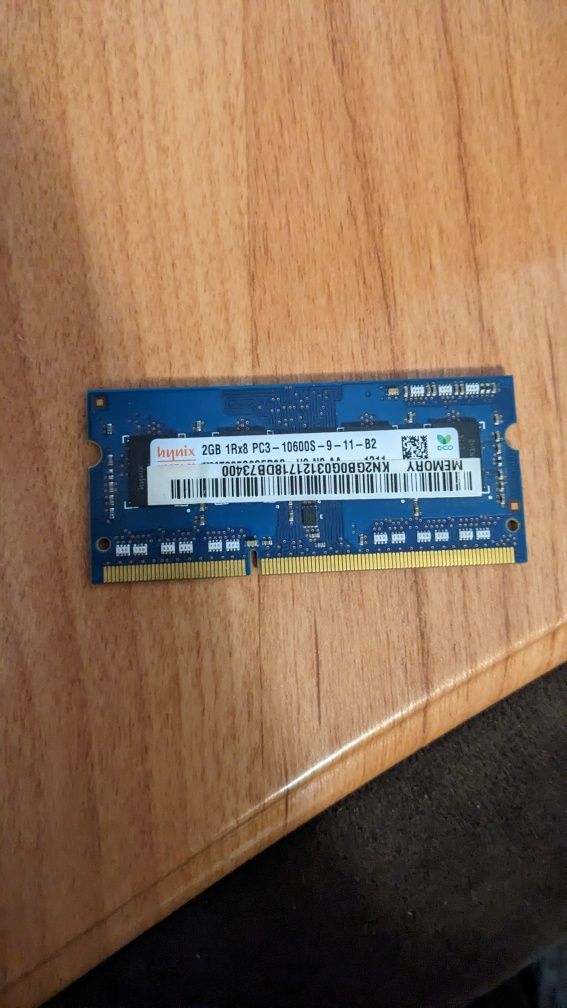 Оперативна пам'ять ddr3 2 gb hynix sdram