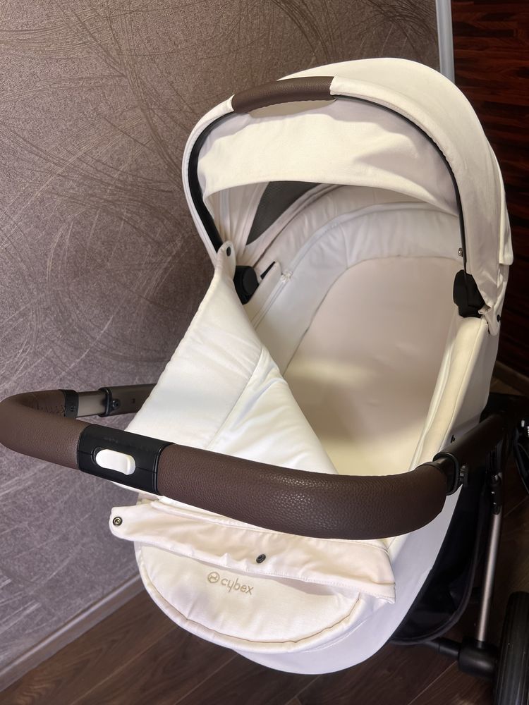 коляска 2 в 1 Сybex Balios S Lux Seashell Beige 2024