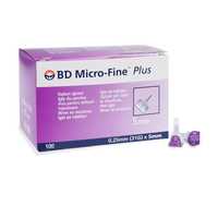 BD MICRO-FINE PLUS 0,25 X 5 MM,4x100 =400 ! igieł do penów !!!