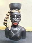 Busto de mulher africana