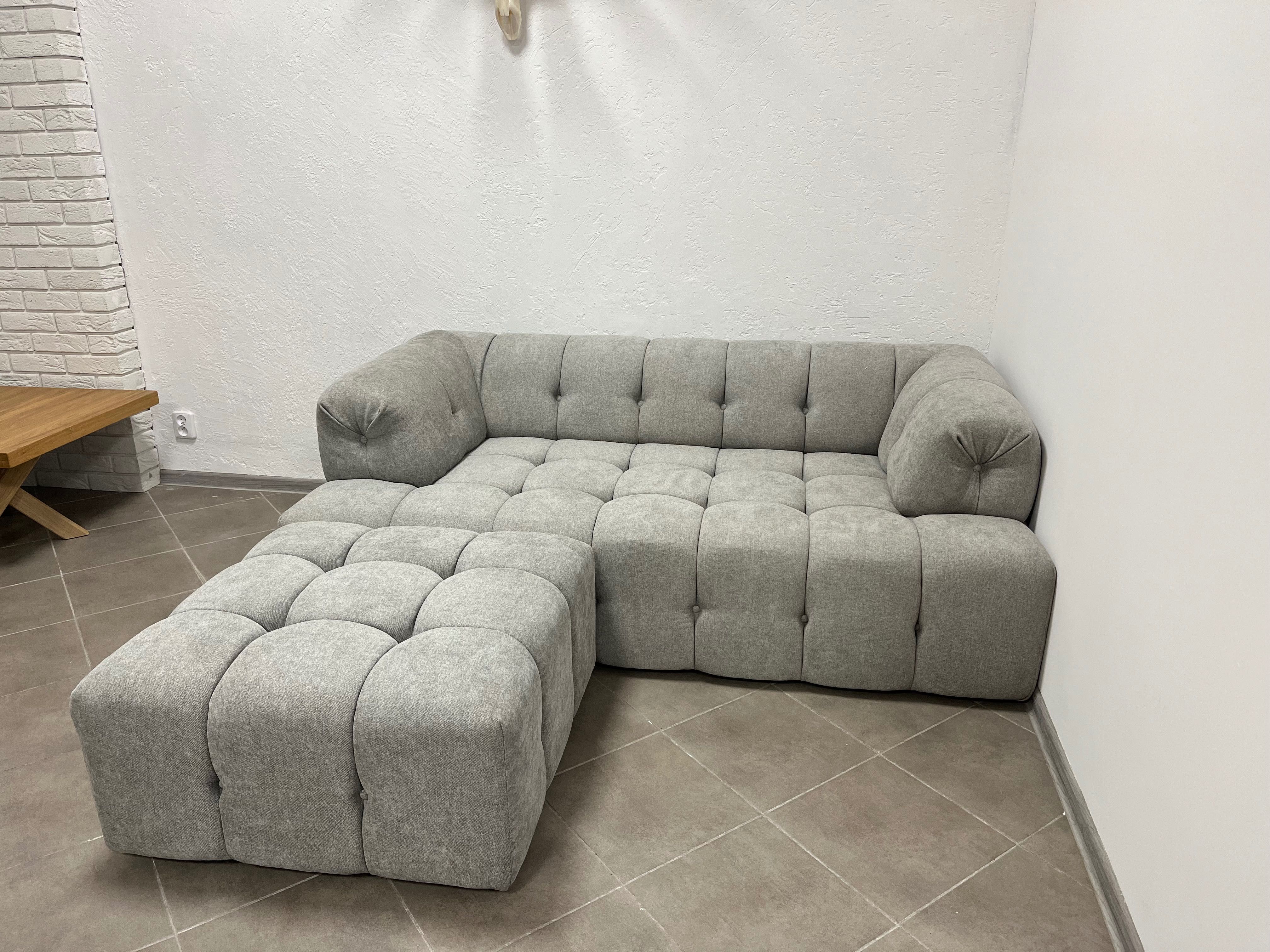 Sofa pikowana nowoczesna modułowa