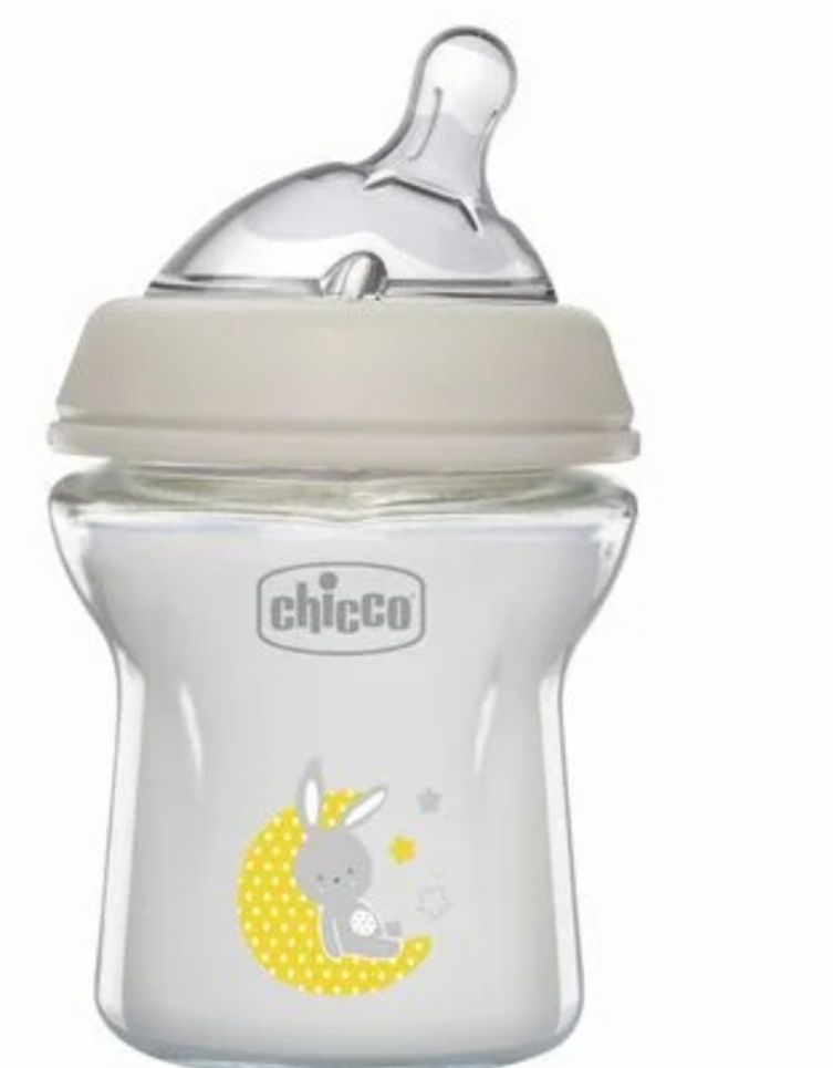 Продам Пляшечка скло Natural Feeling Chicco 150 мл, 0м+