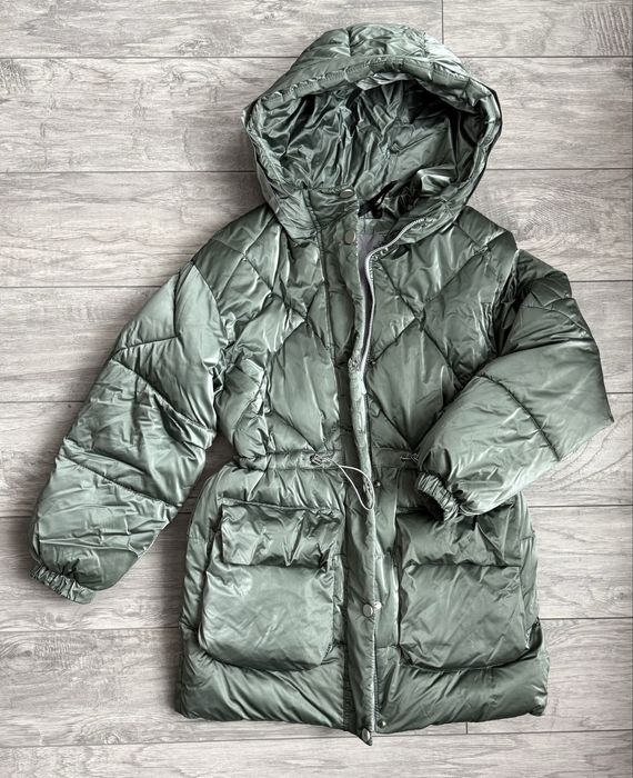 куртка зимова з блиском 146