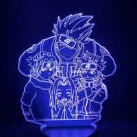 Lampka anime naruto Led zestaw, prezent