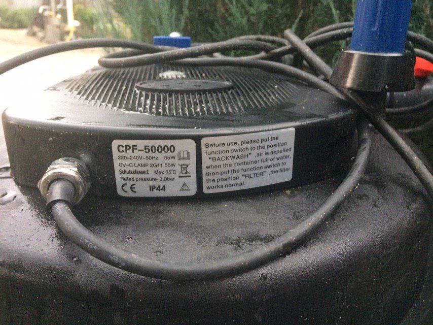 Фильтр прудовый напорный CPF-50000 б/у