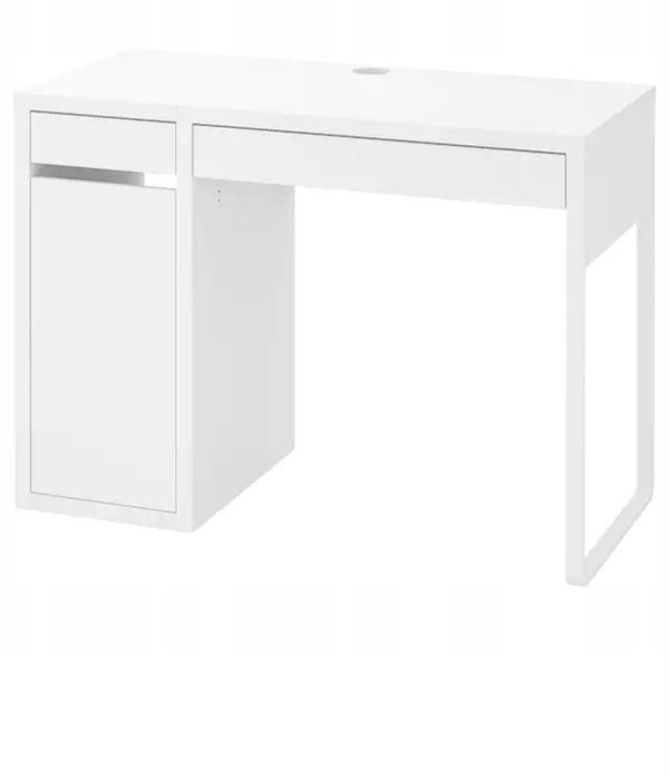 IKEA biurko z szafką 105x75x50 - BIAŁY