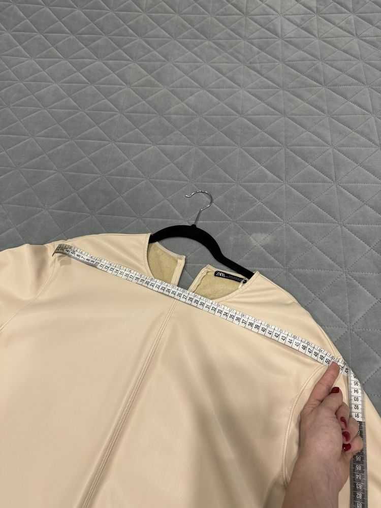Блузка "  Zara" екошкіра люкс якості