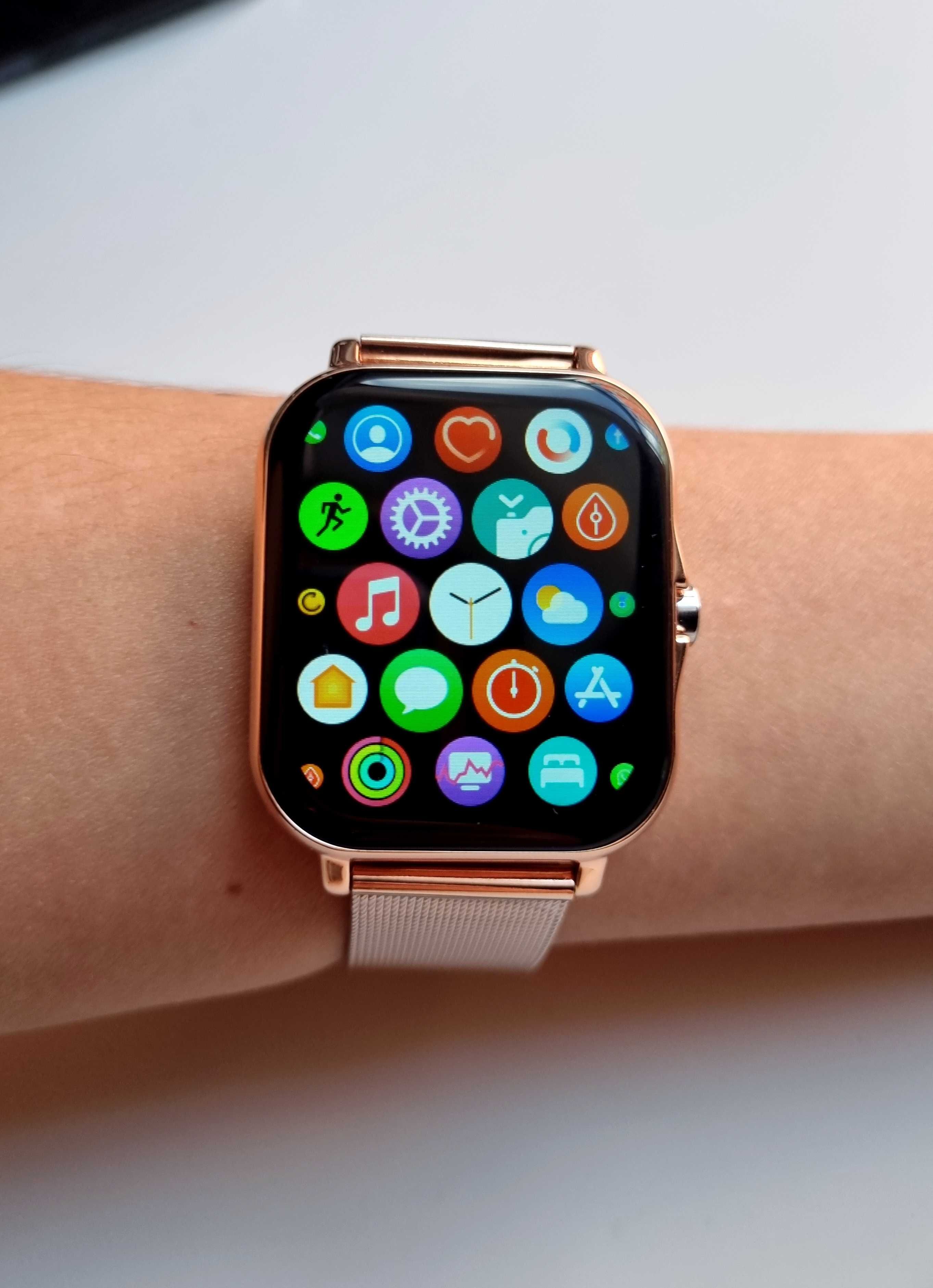 Złoty smartwatch