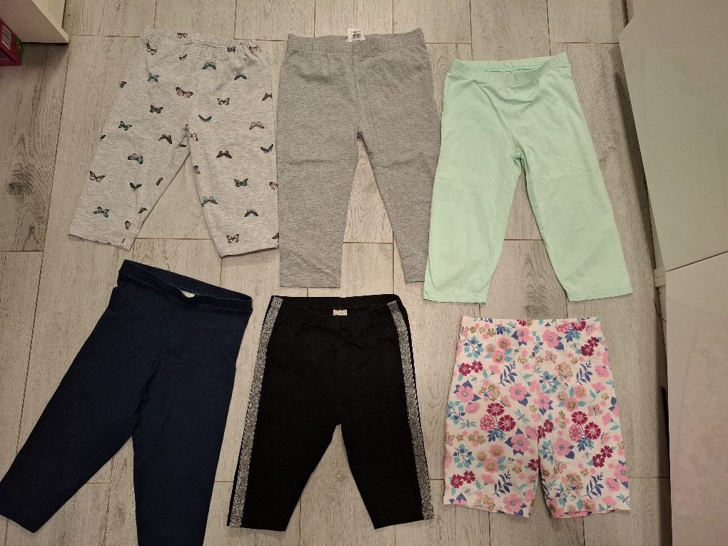 Legginsy, spodenki roz 134/140