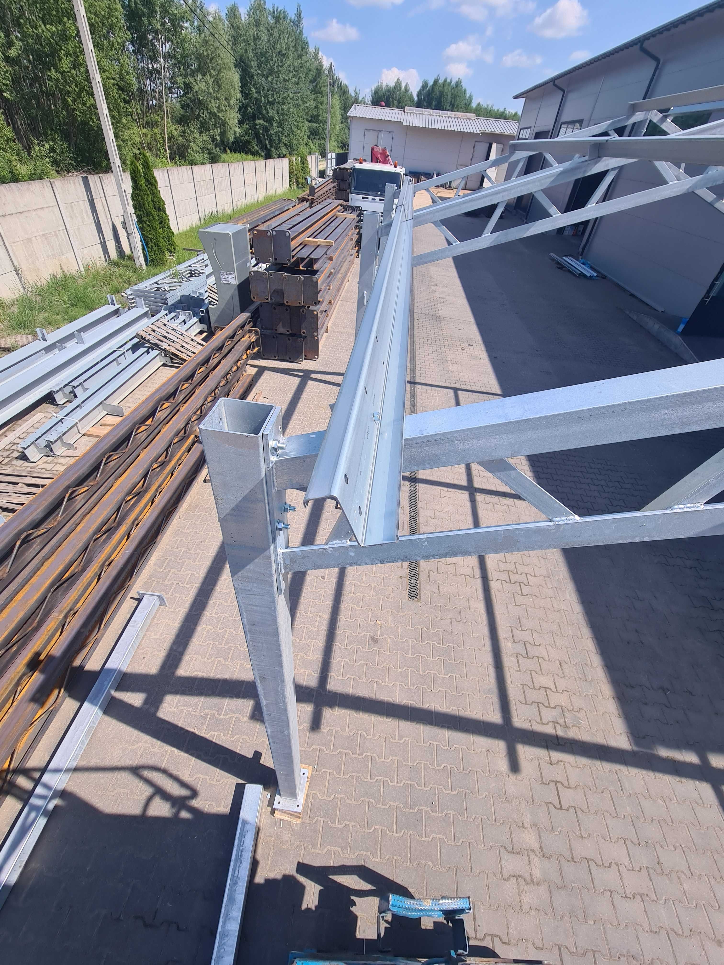 Hala, Magazyn, Wiata, Garaż, 8m  szerokości x 9m długości, h= 3m, NOWA