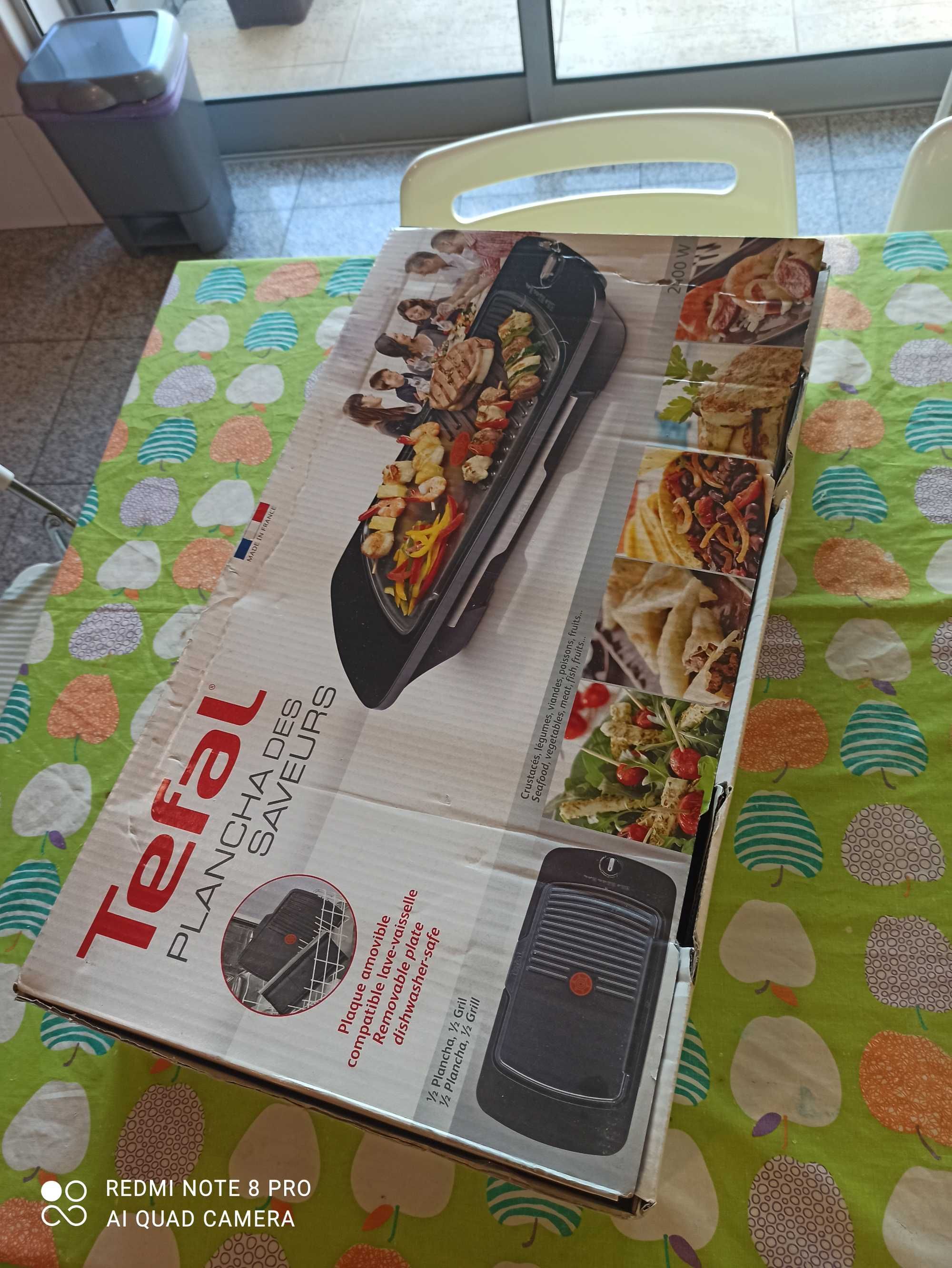 Grelhador de mesa Tefal