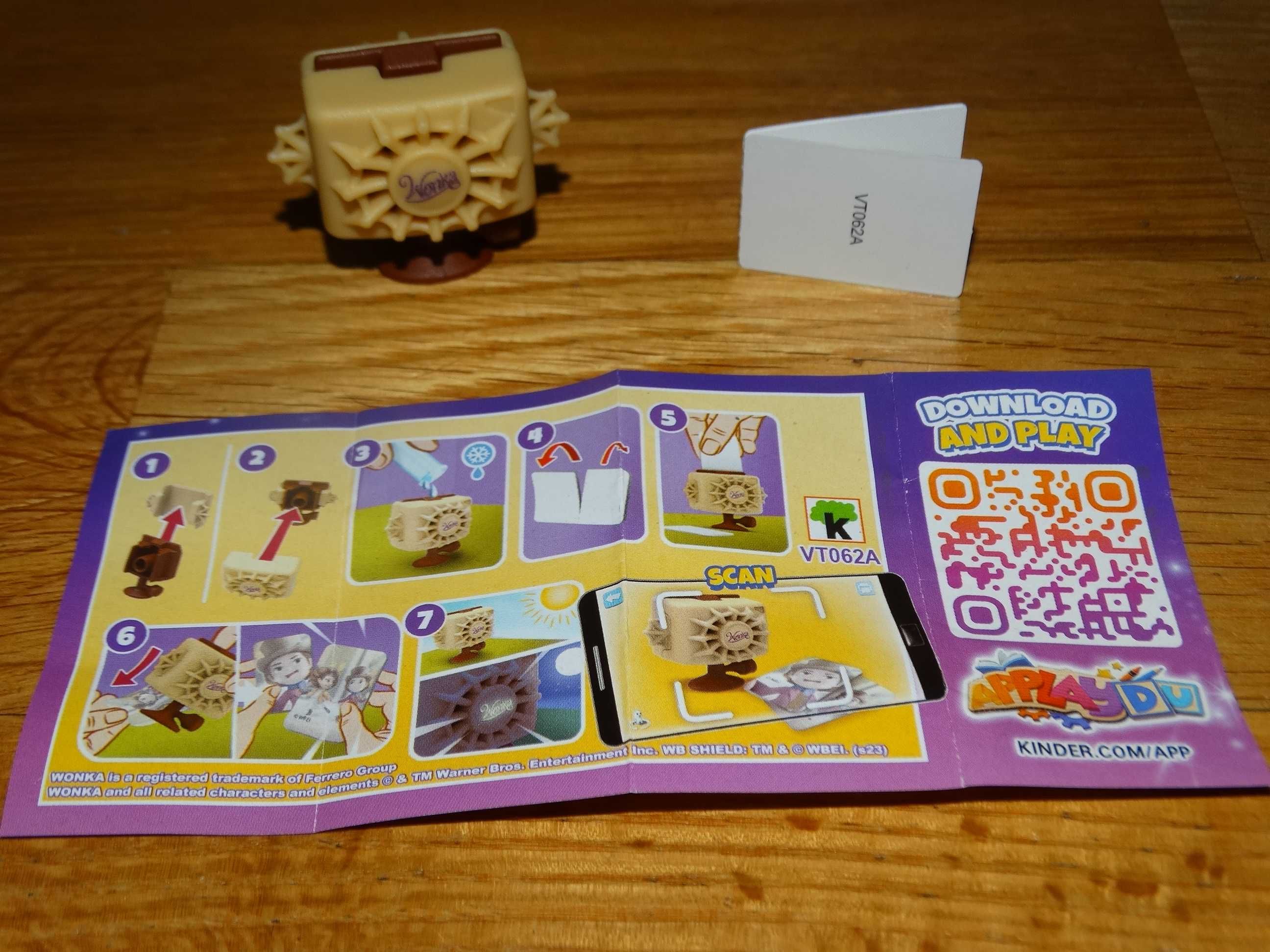 Figurka Wiatrak film Wonka VT062A seria Wonka Kinder niespodzianka