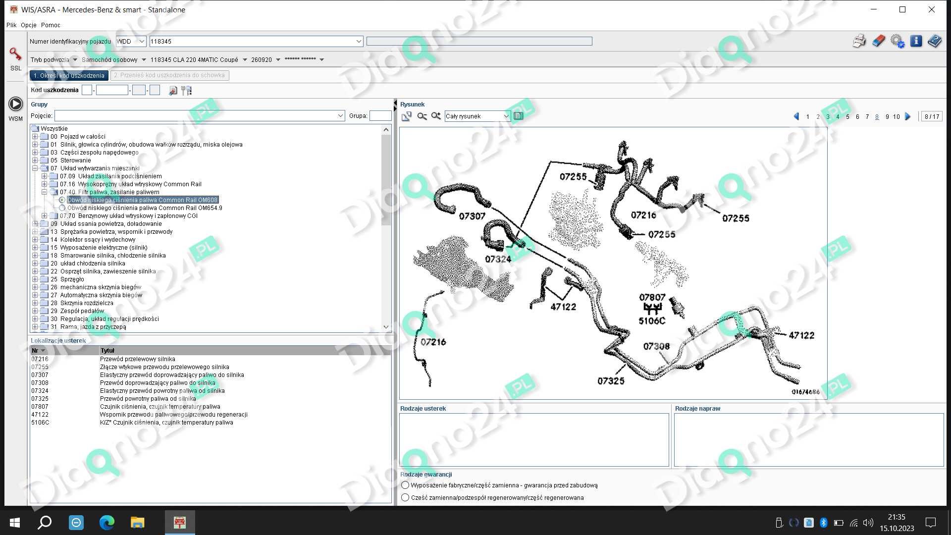 Przygotowany Zestaw Laptop + MB Star Diagnoza Xentry Das C4/DoIP 2023