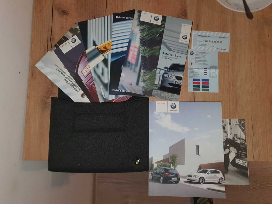 Dokumentacja do BMW serii 1 E81/E87 komplet w jęz. polskim, instrukcja