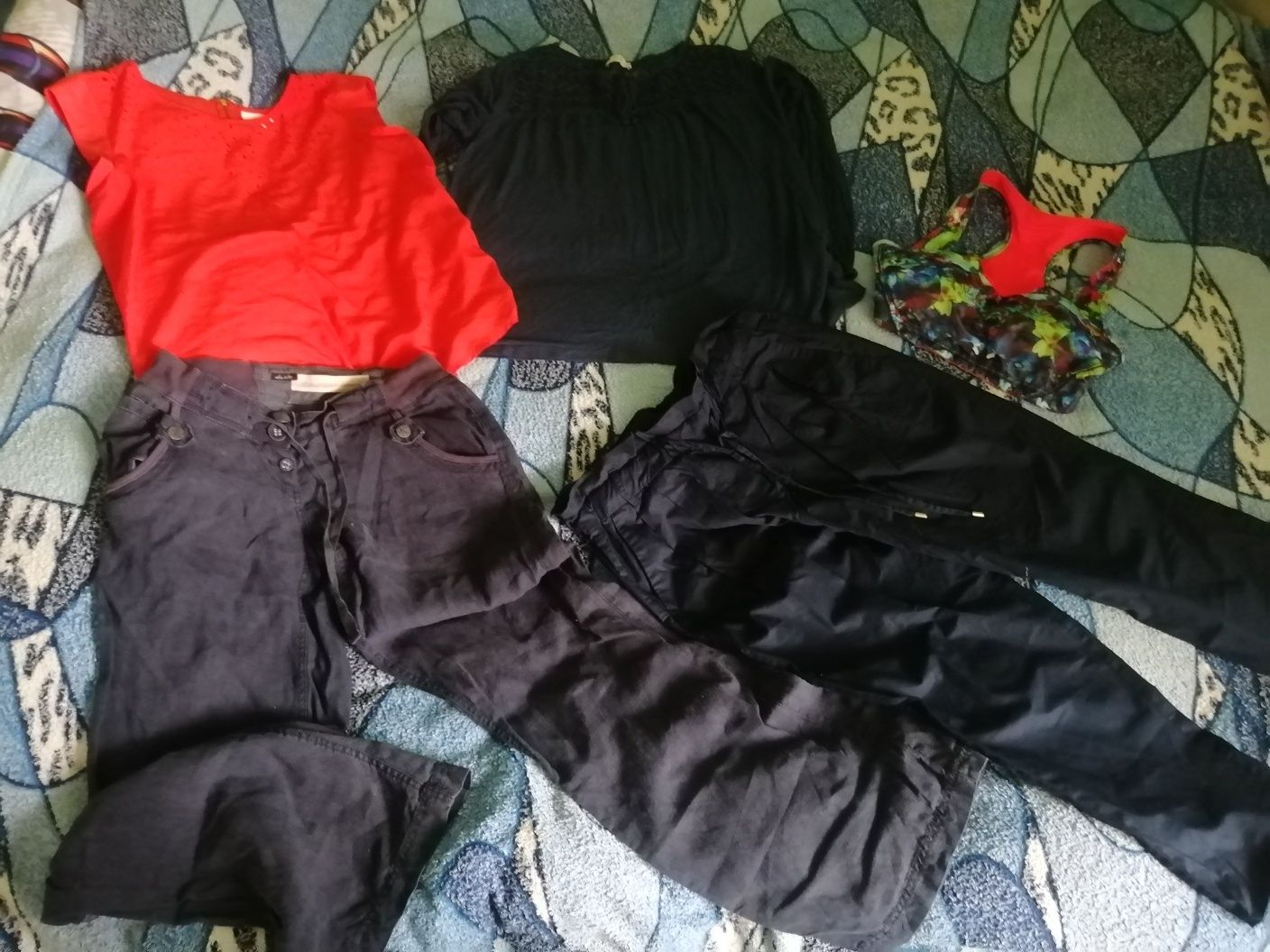 M-L Пакет вещей, куртки, брюки, блузки