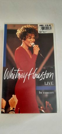Whitney Houston Live in Concert Vhs