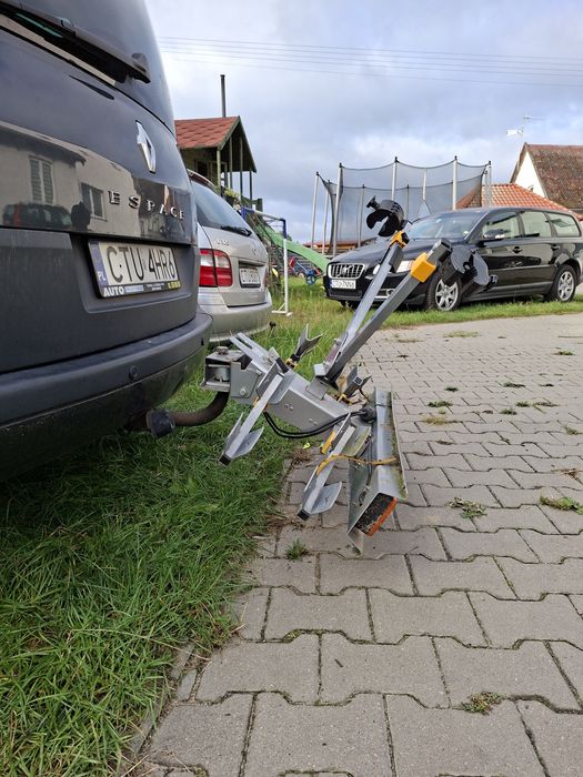 Bagażnik na 2 rowery na hak uchylny