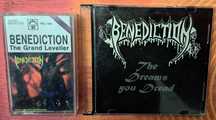 BENEDICTION - Death Metal MC + Promo CD