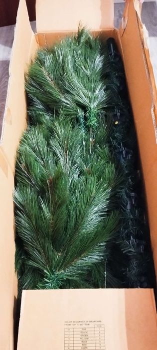 Árvore de natal como nova 1.80cm