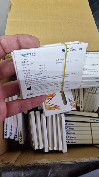 Файли інструменти для кореневих каналів Soco