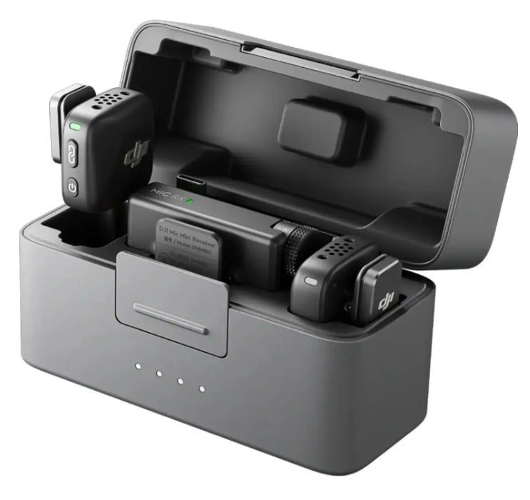 Мікрофонна система DJI Mic Mini (2TX + 1RX + Charging Case)