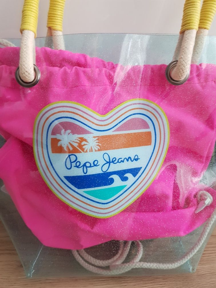 Torebka plażowa Pepe Jeans