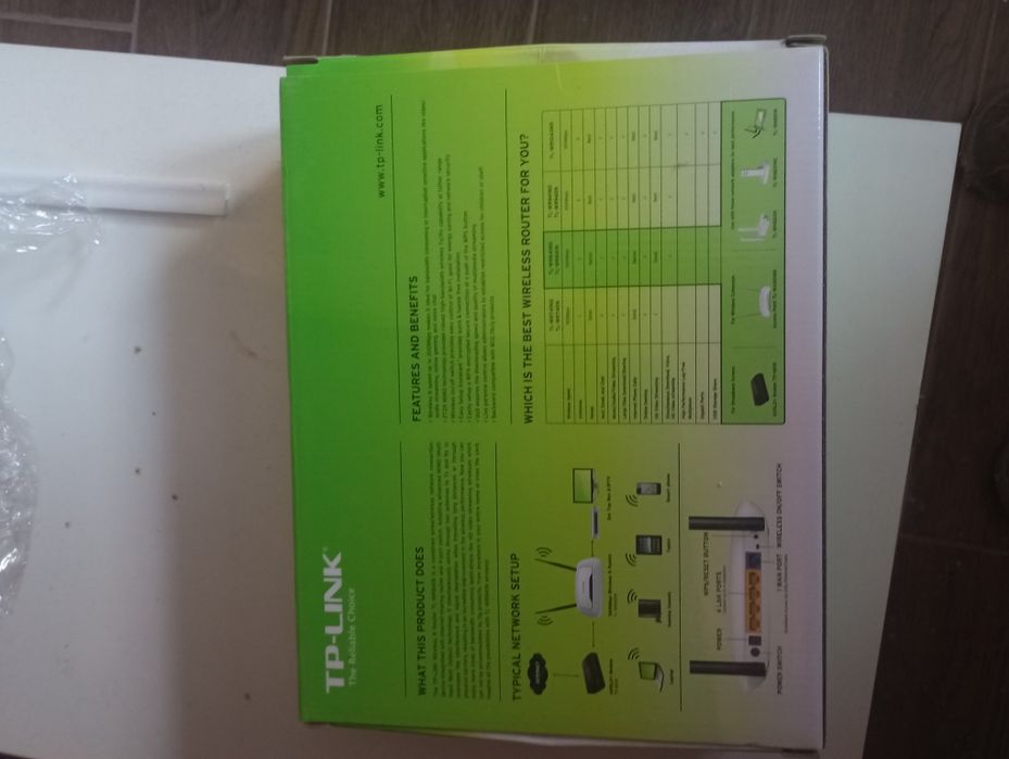 Router domowy TP Link.