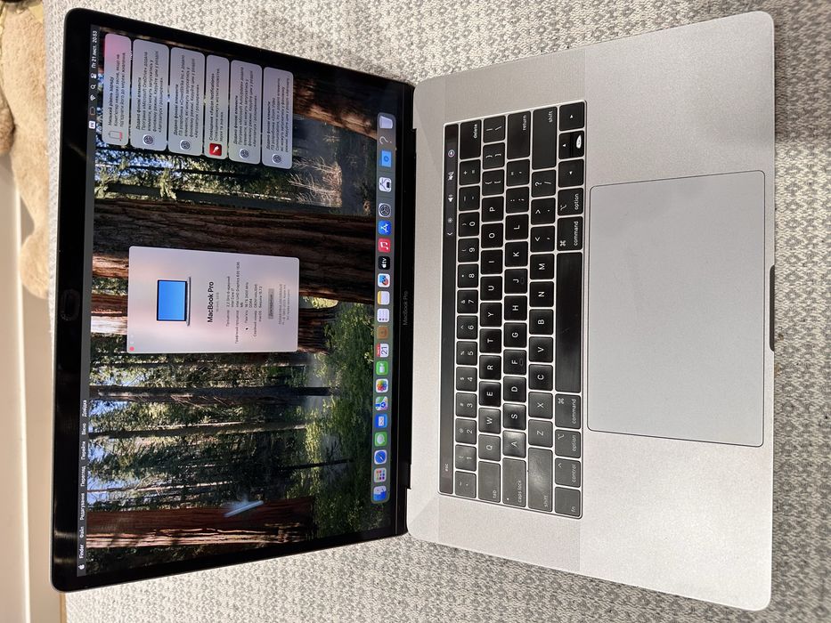 Macbook Pro 15.6  2018 i7 16/512 новый аккумулятор