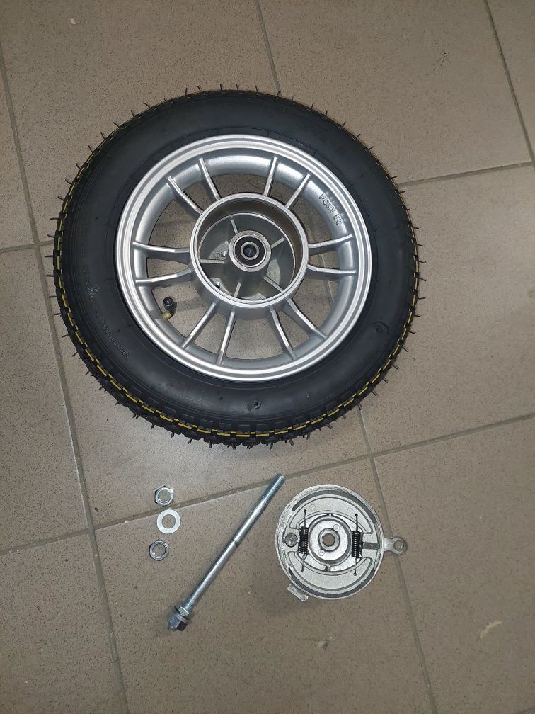 Nowe kolo tyl 9" romet motorynka m1 m2 m3 pony 301 kpl pl