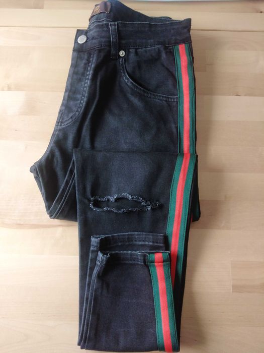 Calças Skinny pretas homem