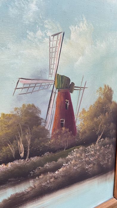 Большие картины, разные, холст масло подпись автора, Голландия