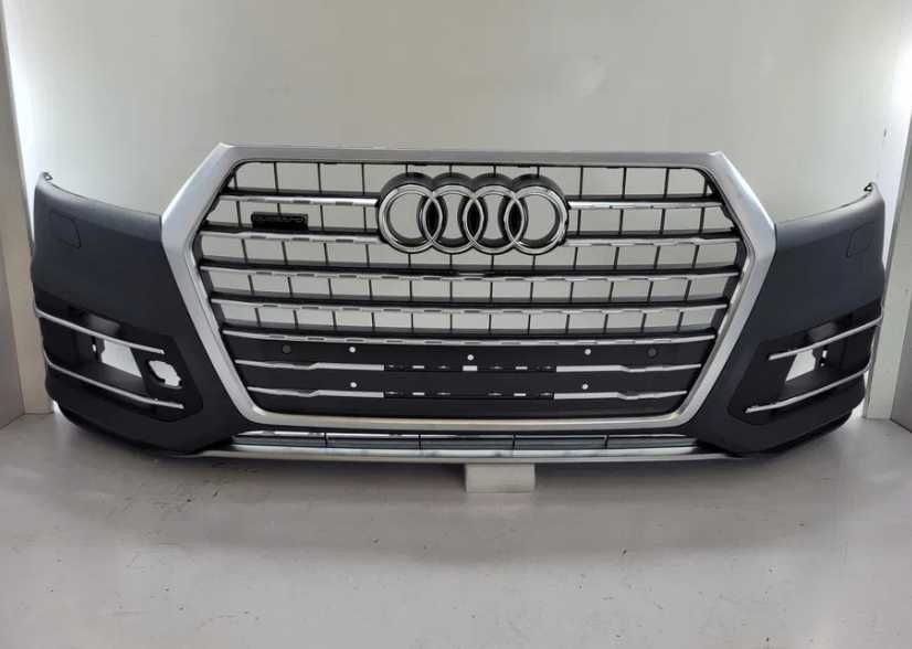 Audi Q7 4M Бампер передний рестайл дорестайл s line разборка розборка