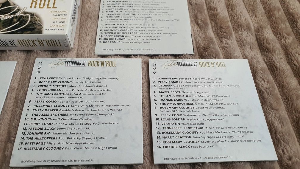 The Beginning of Rock'n' ROLL  Zestaw 10 CD !! Idealny stan !