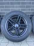 Felgi Uniwheels M10 756 czarne + zimówki Kleber Krisalp HP2 205/60 R16