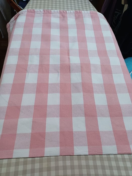 Poszewki na poduszki 3 sztuki bawełna pomarańczowe Ikea w kratę H&M