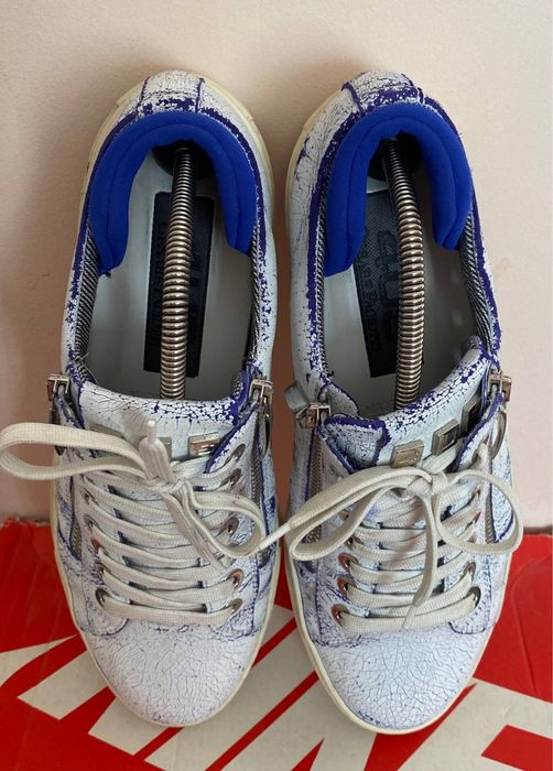 Кросівки 4us cesare paciotti style Giuseppe Zanotti кожані оригінал