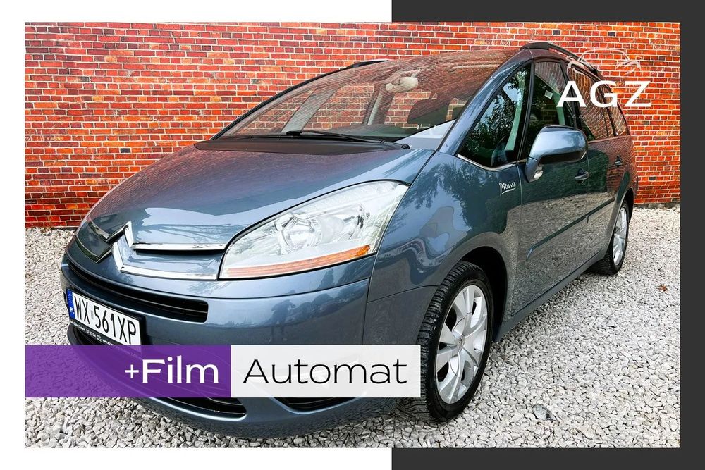 Citroën C4 Grand Picasso Automat czujniki 7-osób łopatki Warszawa gwarancja w cenie #VWWV