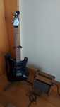 Guitarra Elétrica StarSun + Amplificador Stagg + Saco
