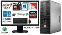 Pack Office HP705G3-6ªG-AMD-3.7G|16G-Dr4|SSD256+HD500|KIT|WIFI|W10|W11