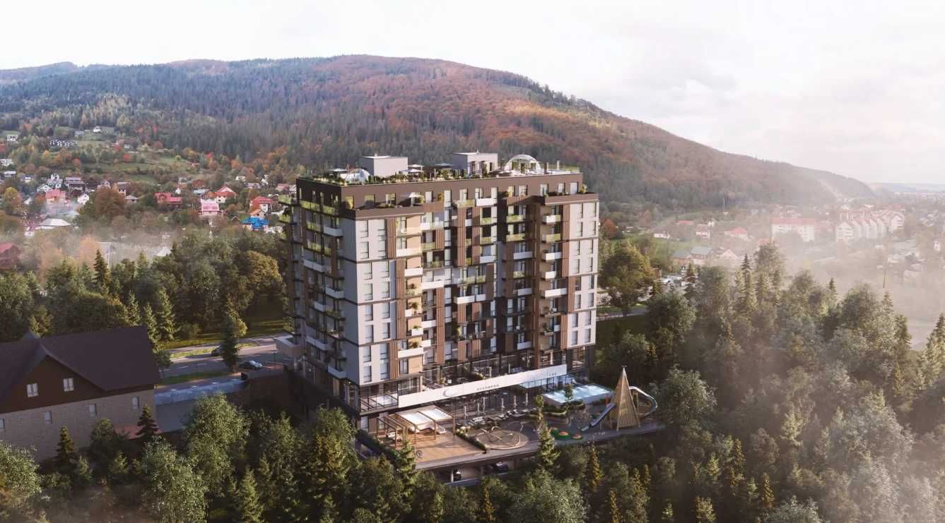 Продаж 1-кімнатної квартири в апарт-комплексі преміумкласу в м. Яремче